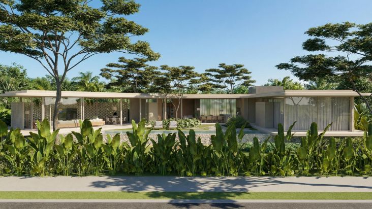 Projeto com Exclusividade e Design Atemporal em Residência Térrea no Lago Azul II